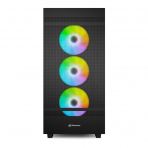 Sharkoon Rebel C50 RGB PC Case BK  - Front