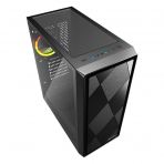 Sharkoon VS8 RGB ATX PC Case BK - Top