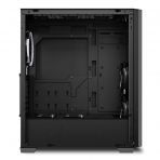 Sharkoon VS9 RGB ATX PC Case BK - Side