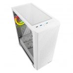 Sharkoon VS9 RGB ATX PC Case WT - Top