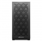 Sharkoon MS-Y1000 Micro ATX PC Case BK - Front