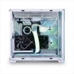 LIAN LI Universal 4-Slot Vertical GPU Kit WT - 構成例