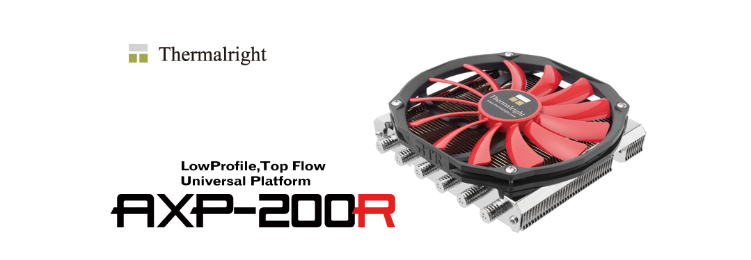Thermalright AXP-200R CPU Cooler Fan Banner