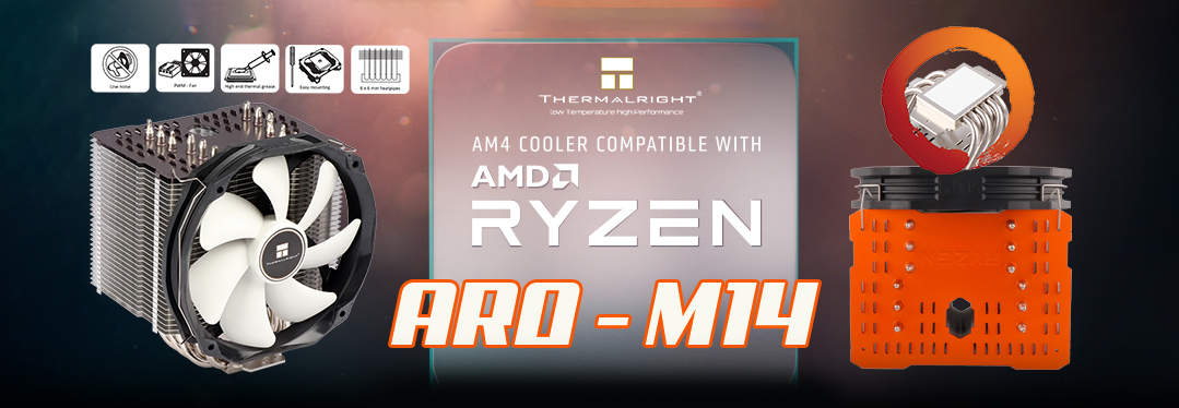 Thermalright ARO-M14 CPU Cooler Banner