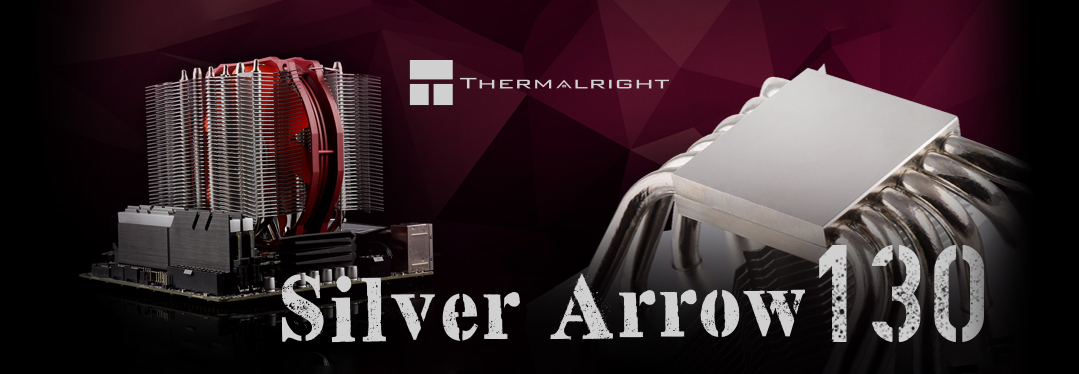 t Silver Arrow 130 CPU Cooler Banner
