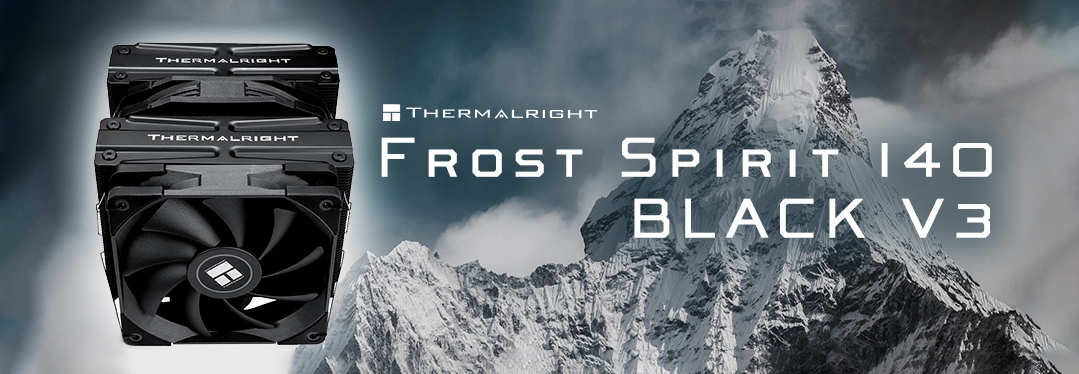 Thermalright Frost Spirit 140 BLACK V3 CPU Cooler Banner
