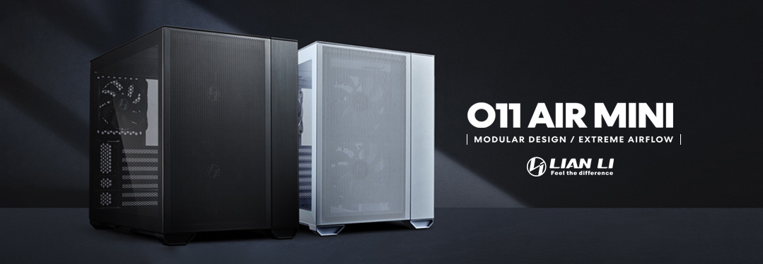LIAN LI O11 AIR MINI PC Case Banner