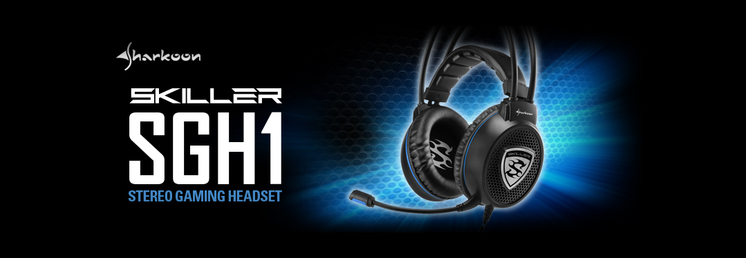 Sharkoon SKILLER SGH1 Stereo Gaming Headset Banner