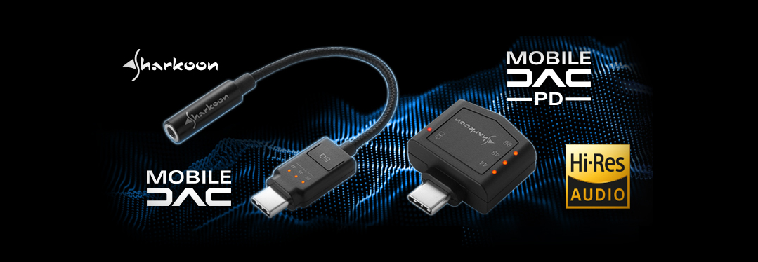 Sharkoon MOBILE DAC/MOBILE DAC PD Banner