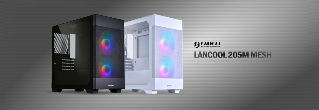 Lian Li LANCOOL 205M MESH PC Case Banner