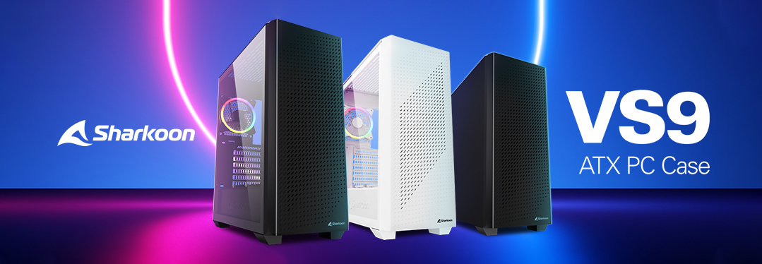 Sharkoon VS9 ATX PC Case Banner