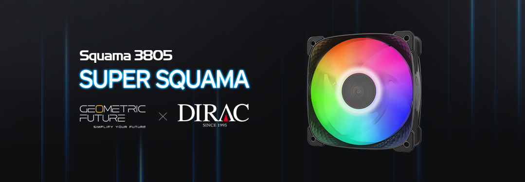 Geometric Future Squama 3805 ARGBファン