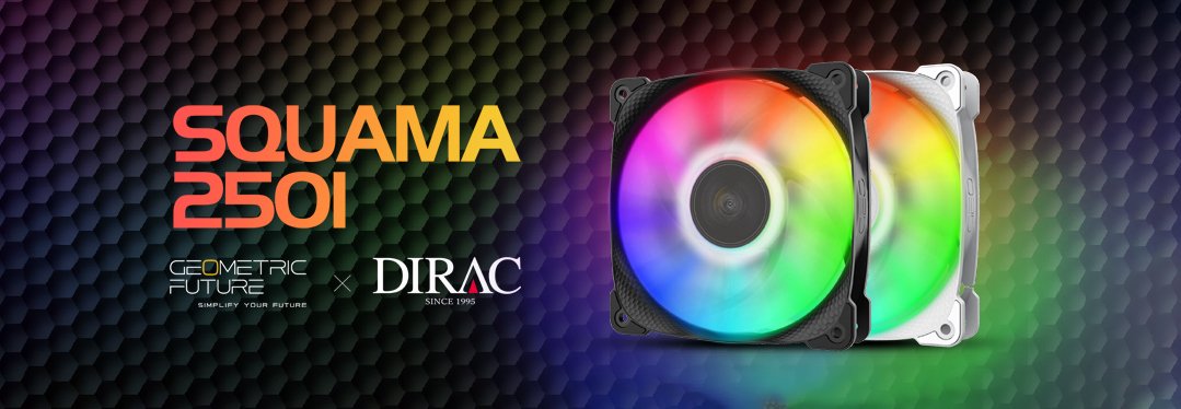 Geometric Future SQUAMA 2501 ARGBファン