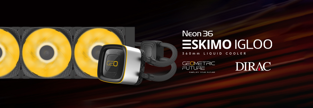 Geometric Future Eskimo Igloo Neon 36 簡易水冷キット