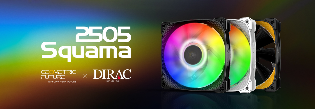 Geometric Future Squama 2505 ARGBファン