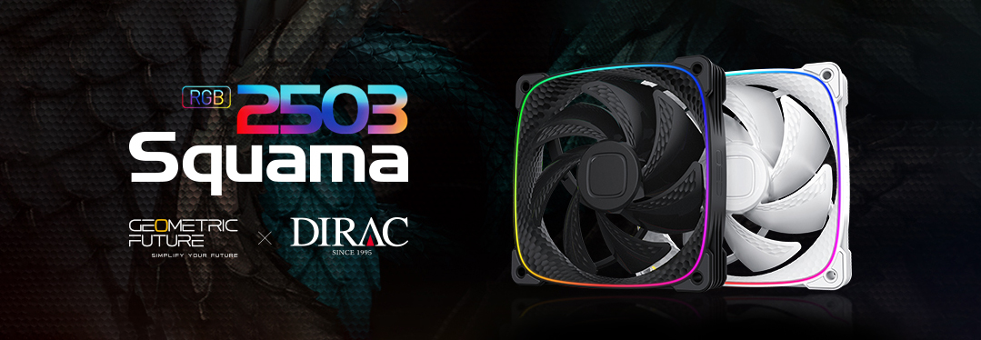 GeometricFuture Squama 2503 120mm ARGBファン