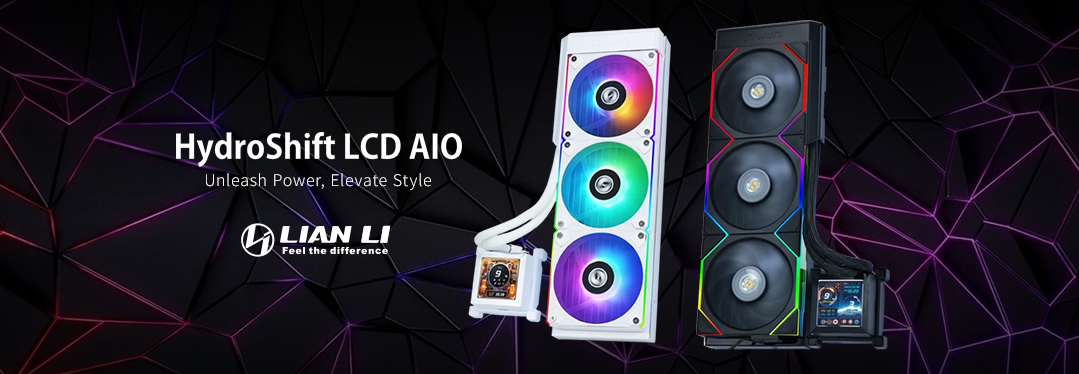 Lian Li HydroShift AIO 水冷キットバナー