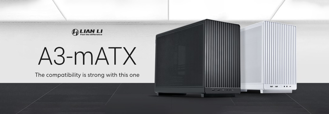LIAN LI A3-mATX Micro ATX用ケース