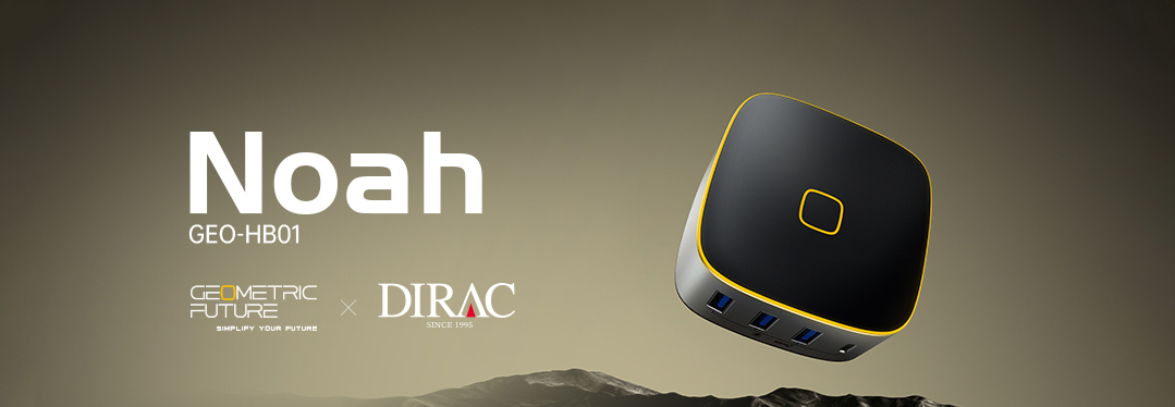 GEOMETRIC FUTURE Noah USB Hub