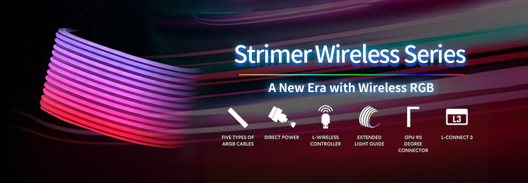 LIAN LI Strimer Wireless RGB延長ケーブル