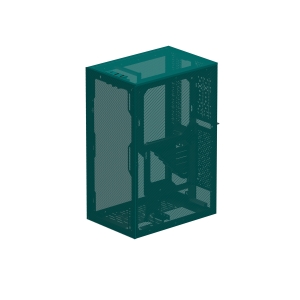 SSPUD MESHROOM S PC Case Peacock Blue Model