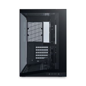 Lian Li O11D Mini PC Case Black No Fan Model - Front Lian Li O11D Mini PC Case Black No Fan Model - Front