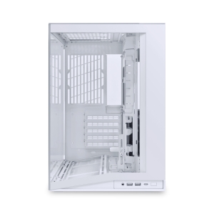 Lian Li O11D Mini PC Case White No Fan Model - Front Lian Li O11D Mini PC Case White No Fan Model - Front