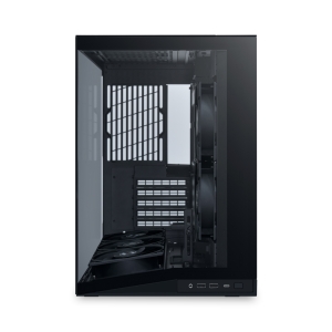 Lian Li O11D Mini PC Case Black With Fan Model - Front Lian Li O11D Mini PC Case Black With Fan Model - Front