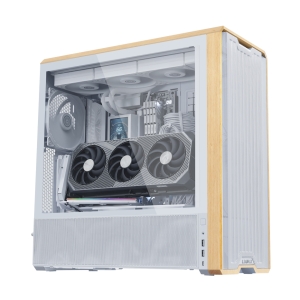 LIAN LI GPU 縦置きキット PCIe5.0 White Model 設置例 LIAN LI GPU 縦置きキット PCIe5.0 White Model 設置例