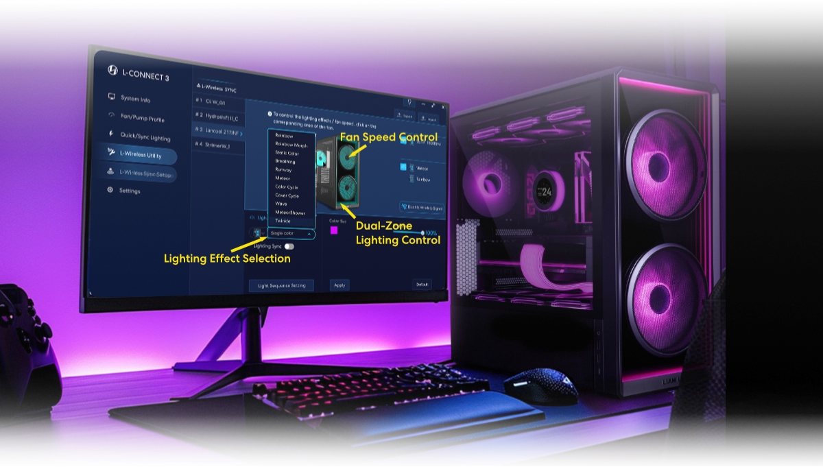 LIAN LI LANCOOL 217 INF PCケース