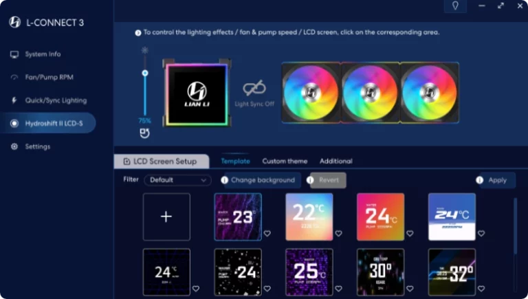 L-Connect 3ソフトウェア L-Connect 3ソフトウェア