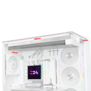 HydroShift II LCD-S水冷キット 360 Fanless WHITE HydroShift II LCD-S水冷キット 360 Fanless WHITE