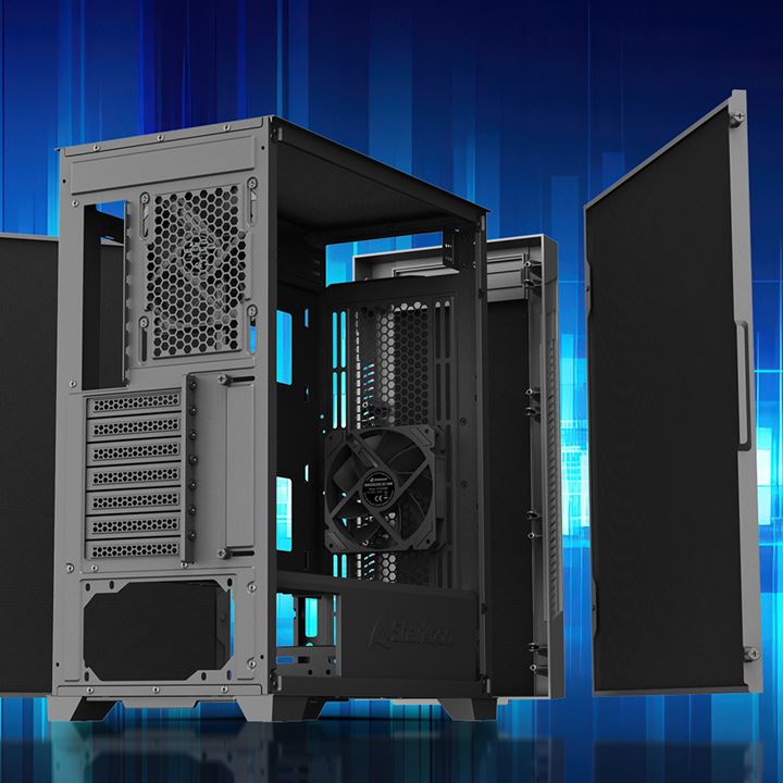 Sharkoon S25-V2は、5.25インチベイを外すことで、Extended ATXマザーボードにも対応が可能です。