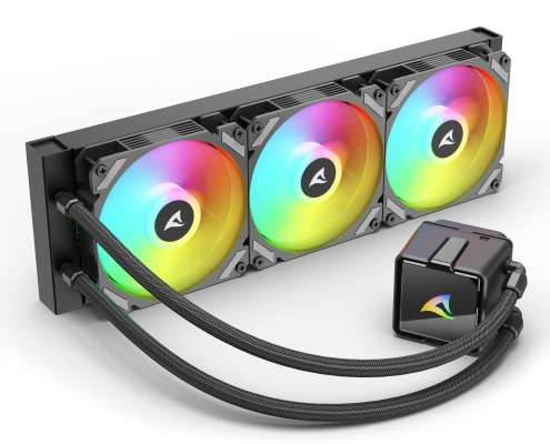 Sharkoon S60 ARGB AIO水冷シリーズ - BK