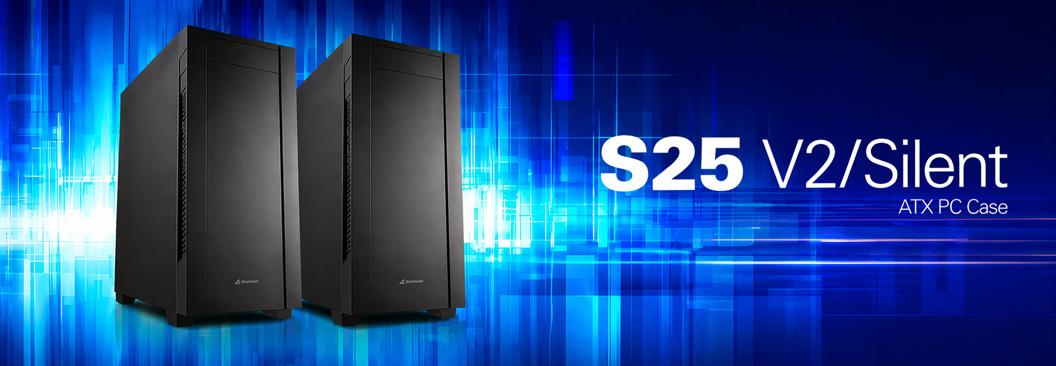 Sharkoon S25 V2 / Silent ATX PCケース