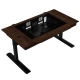 Lian Li DK07 WOOD Desk-Station 電動デスク型PCケース