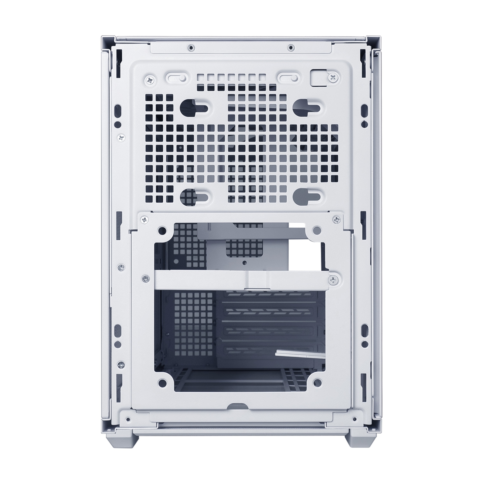 Lian Li B4-mATX Wood PC Case WT - Back