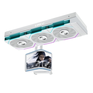 Lian Li HydroShift II OLED CURVED 360　TL WT 水冷システム