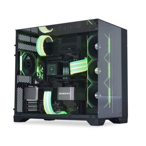 LIAN LI Strimer Wireless CPU 2 x 8 Pin 設置例