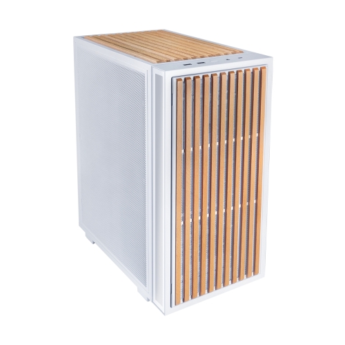 Lian Li Vertical AeroDeck Wood Panel WT 設置例