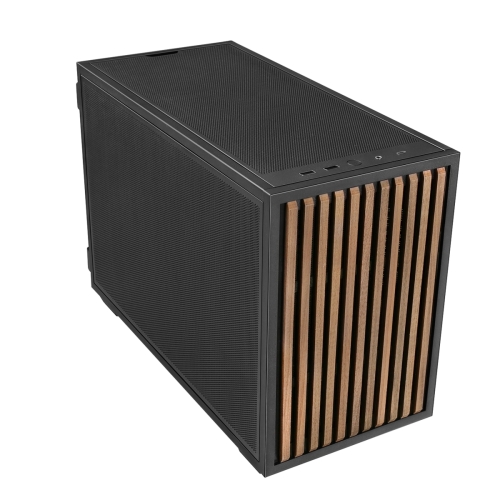 B4-mATX Wood Black
