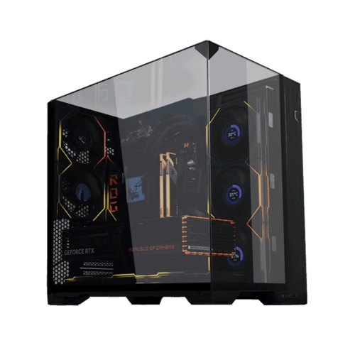 Lian Li O11 Vision Compactミドルタワーケース BK - 設置例