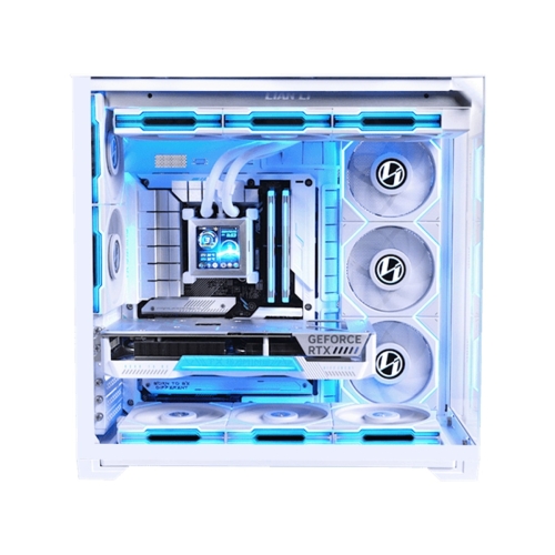 Lian Li O11 Vision Compactミドルタワーケース WT - 設置例