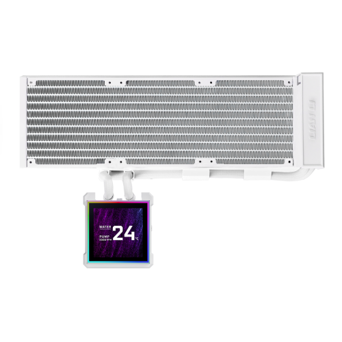 HydroShift II LCD-S水冷キット 360 Fanless WHITE