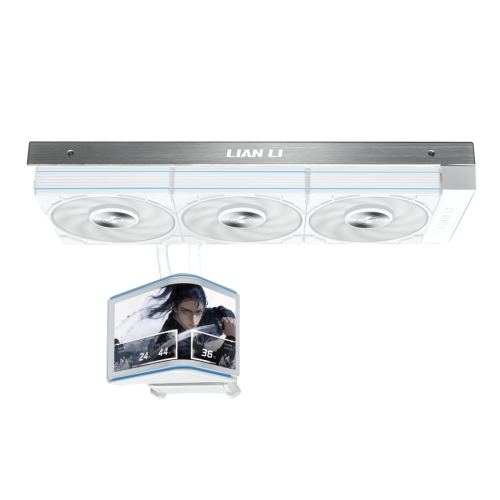 Lian Li HydroShift II OLED CURVED 360 P28 White