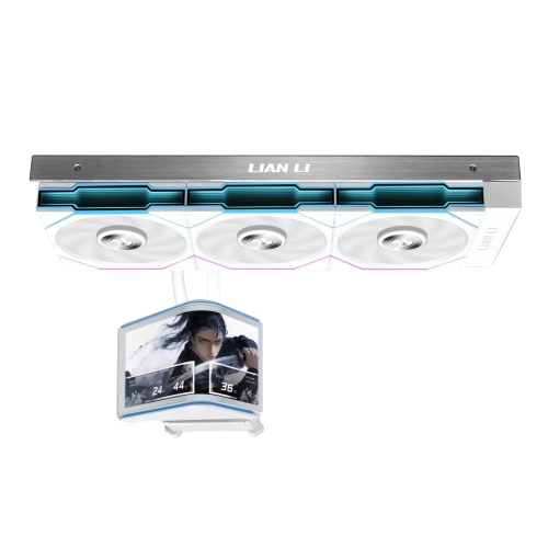 Lian Li HydroShift II OLED CURVED 360 TL White