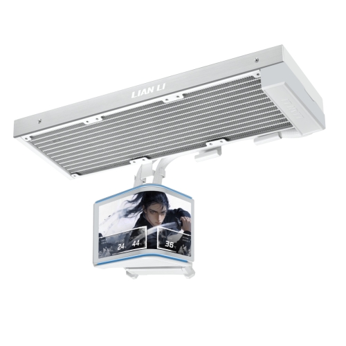 Lian Li HydroShift II OLED CURVED 360 Fanless White