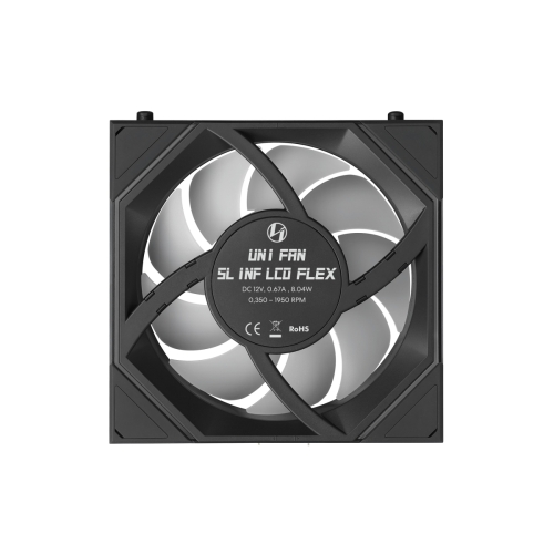 LIAN LI UNIFAN SL-INF FLEX 120 LCD Model - BK Single Pack