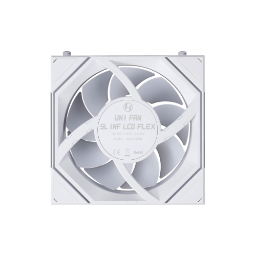 LIAN LI UNIFAN SL-INF FLEX 120 LCD Model - WT Single Pack
