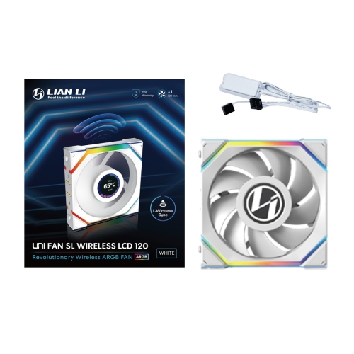 LIAN LI UNI FAN SL Wireless LCDモデル - Single White Package
